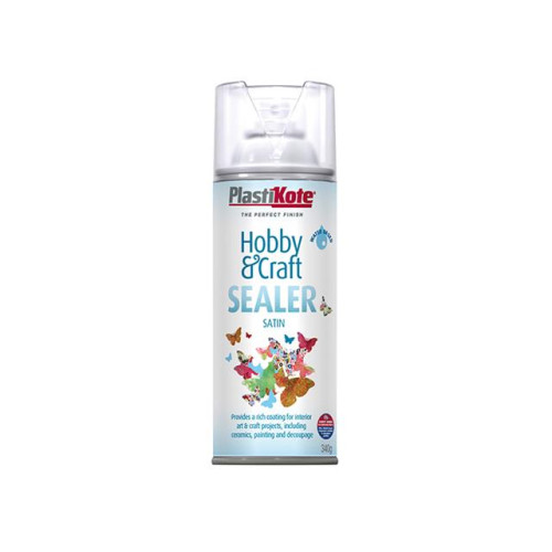 Hobby & Craft Sealer Spray Clear Satin 400ml