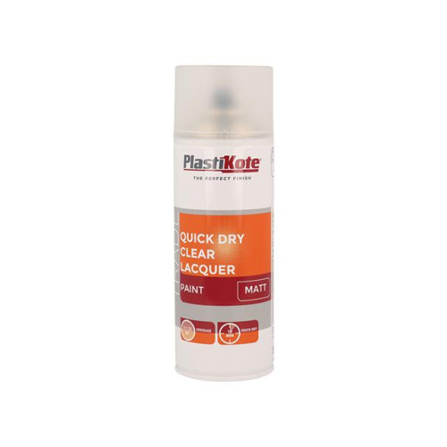 Trade Quick Dry Clear Lacquer Spray Matt 400ml