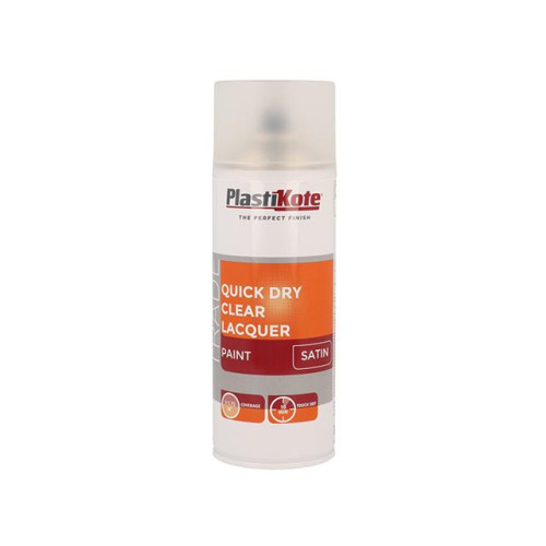 Trade Quick Dry Clear Lacquer Spray Satin 400ml