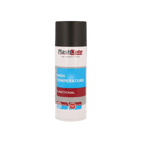 Trade High Temperature Spray Paint Black 400ml