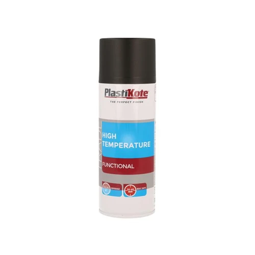 Trade High Temperature Spray Paint Black 400ml