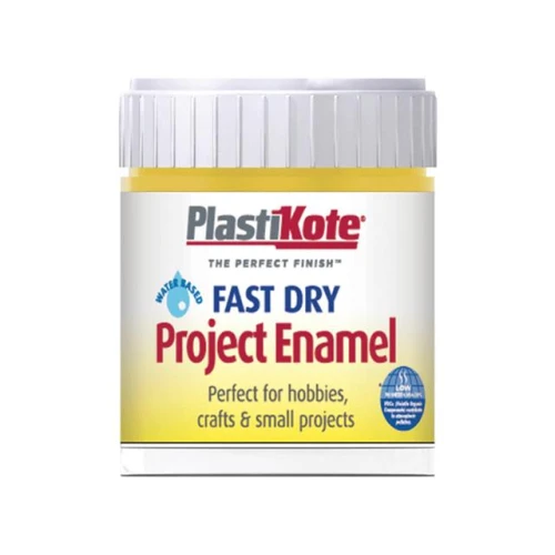 Fast Dry Enamel Paint B12 Bottle Buttercup Yellow 59ml