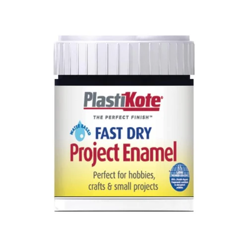 Fast Dry Enamel Paint Paint B2 Bottle Black Matt 59ml