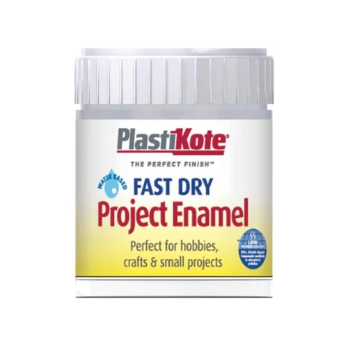 Fast Dry Enamel Paint B35 Bottle Chrome 59ml