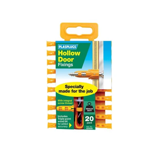 Plasplugs SDR556 Hollow Door Fixings (20)
