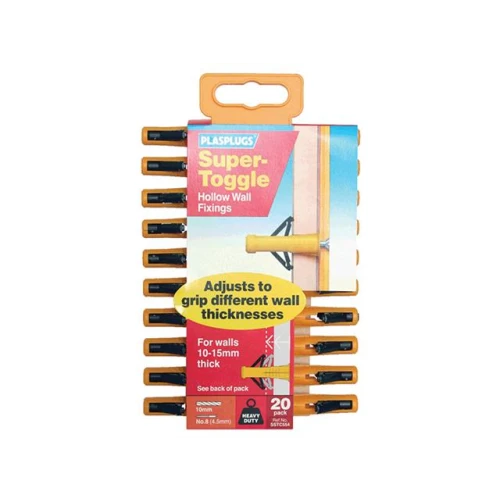 Plasplugs Super Toggle Cavity Anchors (20)