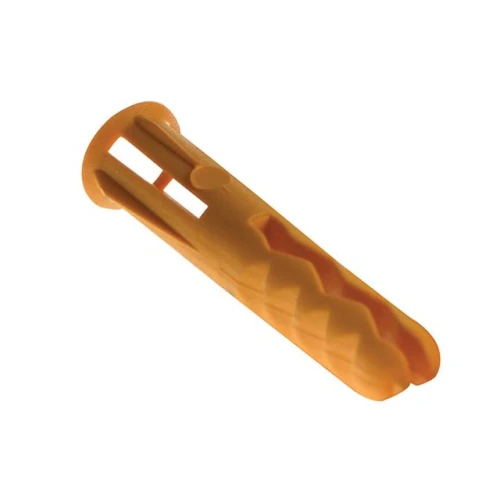 Plasplugs SYP 501 Solid Wall Super Grips&acirc;&cent; Fixings Yellow (100)