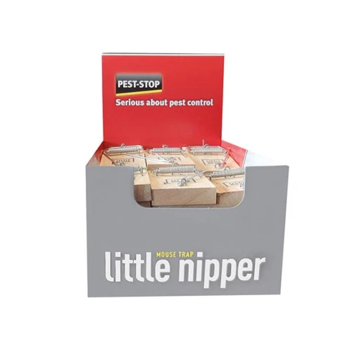 Pest Stop Little Nipper Mouse Trap (Loose) Box of 30