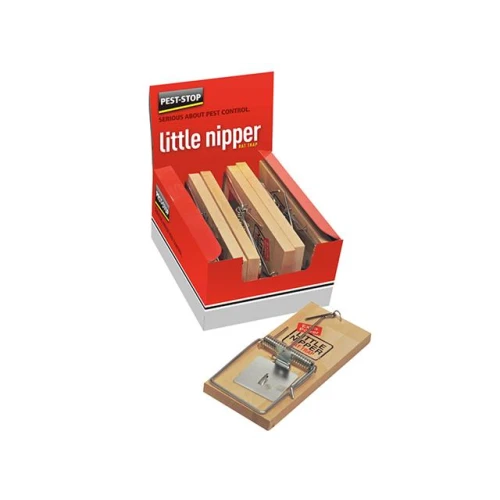 Pest Stop Little Nipper Rat Trap (Loose) Box of 6