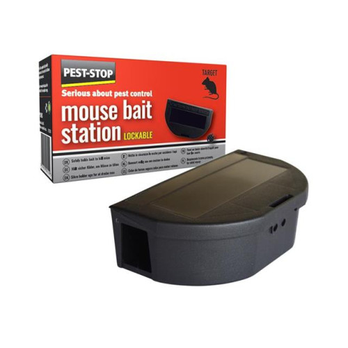 Pest Stop Mouse Bait Station (Plastic)