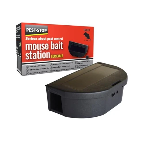 Pest Stop Mouse Bait Station (Plastic)