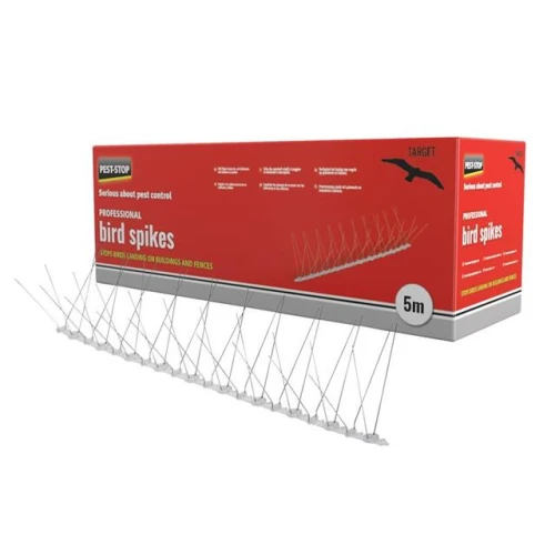 Pest Stop Prof Bird Spikes 10 x 500 mm Metal Strips