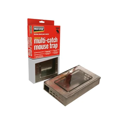 Pest Stop Multicatch Humane Mouse Trap Metal