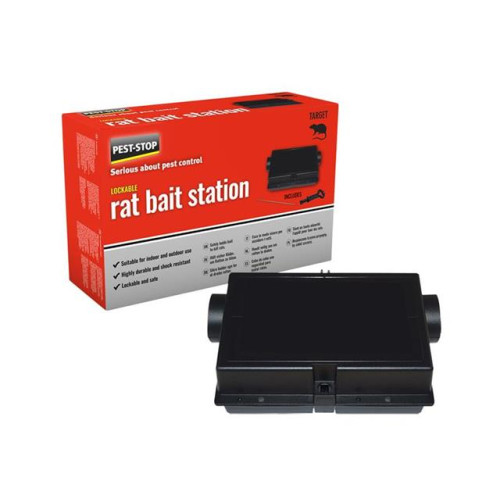 Pest Stop Rat Bait Station (Plastic)