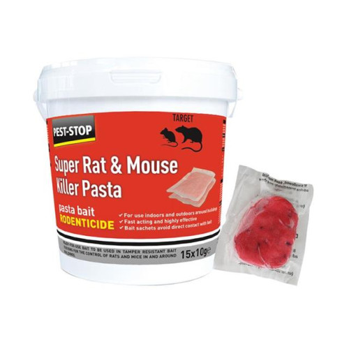 Pest Stop Super Rat & Mouse Killer Pasta Bait