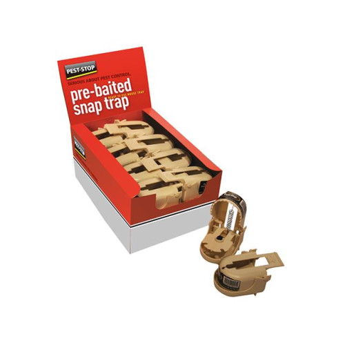 Pest Stop Snap Trap (Loose) Box of 16