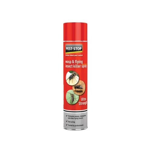Pest Stop Wasp & Flying Insect Killer Spray 300ml