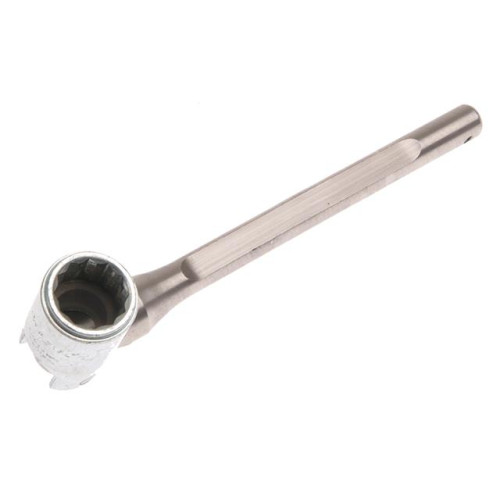Priory 383B Scaffold Spanner Stainless Steel Bi-Hex 7/16W Flat Handle
