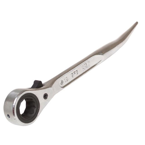 Priory 604 Reversible Scaffold Ratchet Spanner 19 x 21mm