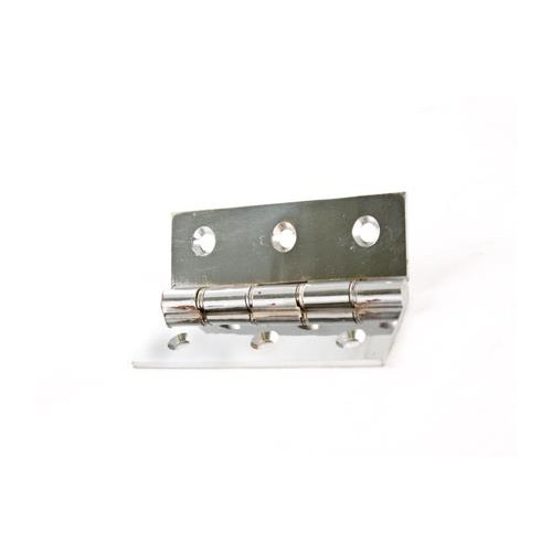DSW Butt Hinge Chrome 75x50mm Pair