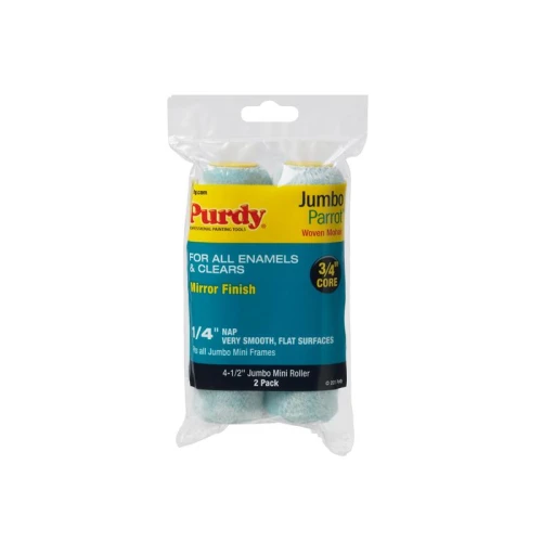 Purdy Parrot Jumbo Mini Roller Sleeve 114 x 19mm (4.1/2 x 3/4in) (Pack 2)