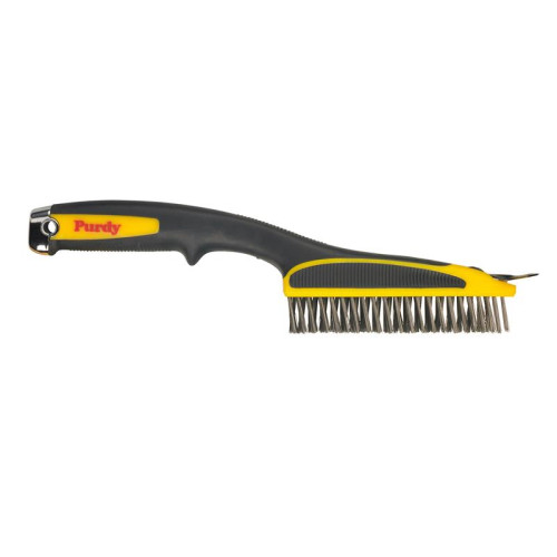 Purdy Short Handled Wire Brush 11in