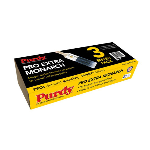 Purdy Pro-ExtraÂ® Monarchâ„¢ Brush Set, 3 Piece