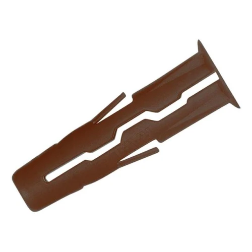 Rawlplug Brown Uno Plugs 7mm x 30mm Pack of 1000