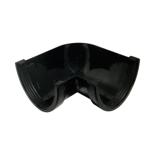 Xtraflow Gutter 170mm 90deg Angle Black