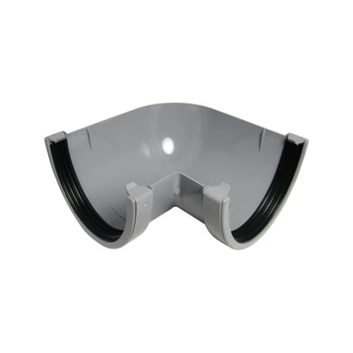Xtraflow Gutter 170mm 90deg Angle Grey