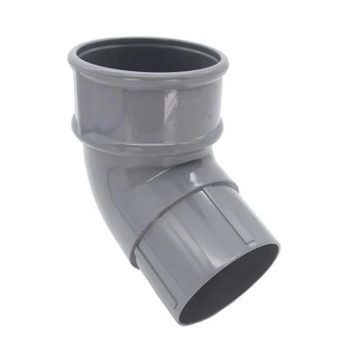 68mm 112.5&Acirc;&ordm; OFFSET DOWNPIPE BEND Grey