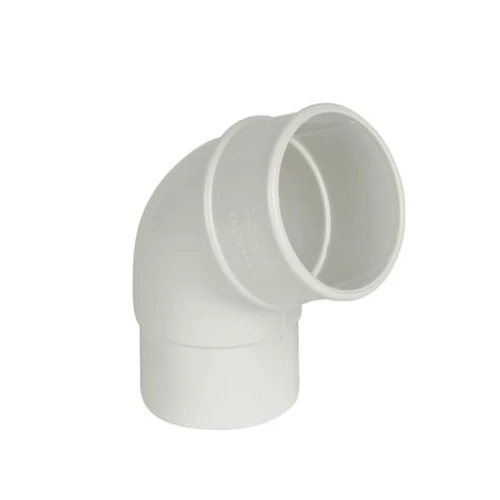 68mm 112.5&Acirc;&ordm; OFFSET DOWNPIPE BEND White