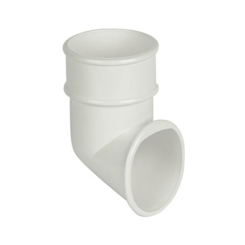 68mm DOWNPIPE SHOE White