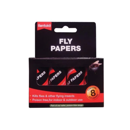 Rentokil Flypapers (Pack of 8)