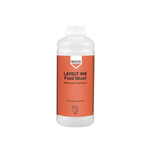 Rocol Layout Ink Fluid-Blue 1 Litre