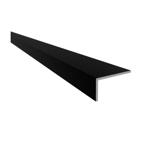 Angle Unequal Aluminium 30mm x 20mm x 2m Matt Black