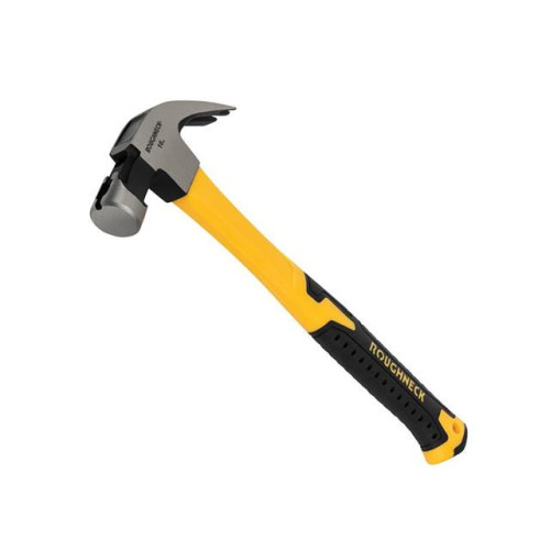 Roughneck Claw Hammer Fibreglass Shaft 454g (16oz)