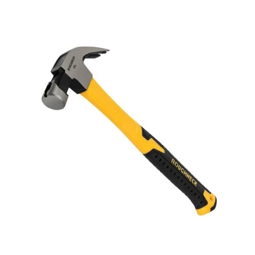 Roughneck Claw Hammer Fibreglass Shaft 454g (16oz)