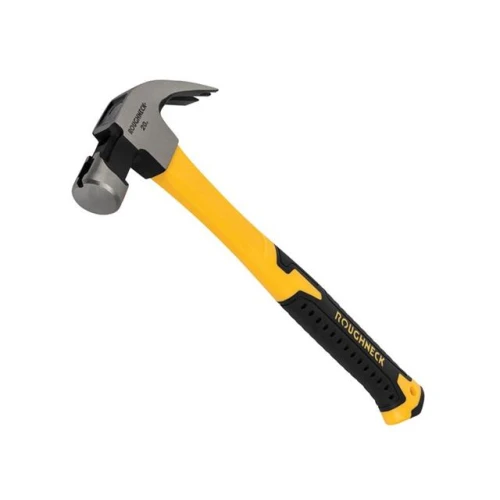 Roughneck Claw Hammer Fibreglass Shaft 567g (20oz)