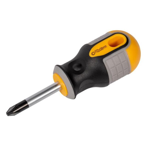 Roughneck Screwdriver Pozidriv PZ2 38mm Stubby