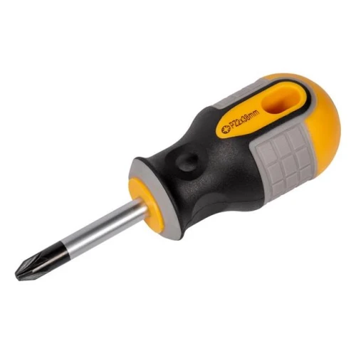Roughneck Screwdriver Pozidriv PZ2 38mm Stubby