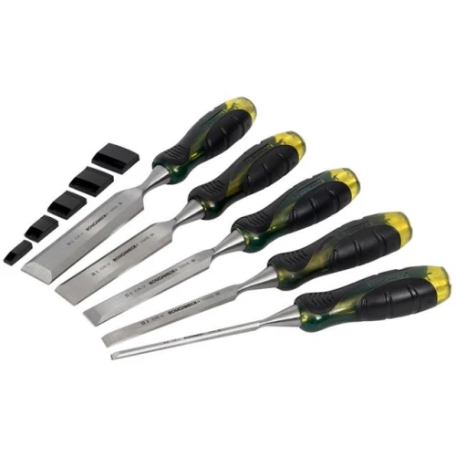 Roughneck Professional Bevel Edge Chisel 5 Piece Set 6mm, 13mm, 19mm, 25mm & 32mm