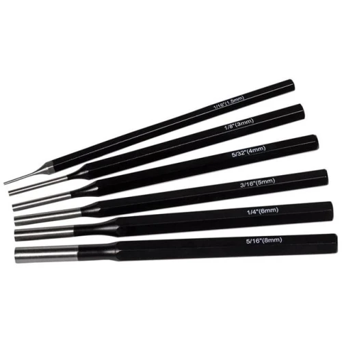 Roughneck Parallel Pin Punch Set of 6