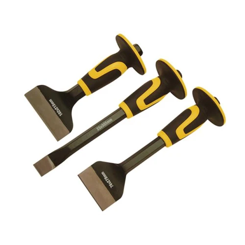 Roughneck Chisel & Bolster 3 Piece Set 76 x 254 mm, 70 x 216mm, & 254 x 25mm