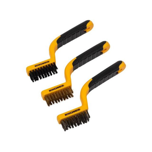 Roughneck Narrow Brush Set of 3