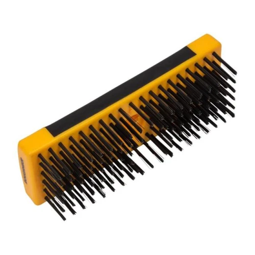 Roughneck Heavy-Duty Scrub Brush Soft Grip 200mm (6in) NO Handle