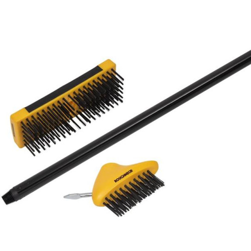 Roughneck Patio & Decking Brush Set 2 Piece