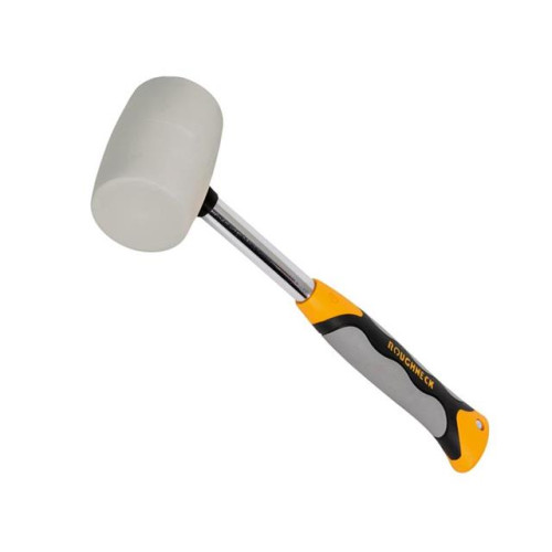 Roughneck Non Marking White Rubber Mallet 454g (16oz)