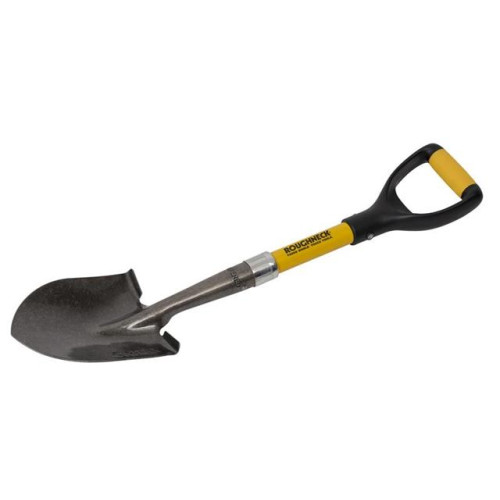 Micro Round Shovel 27-Inch Handle