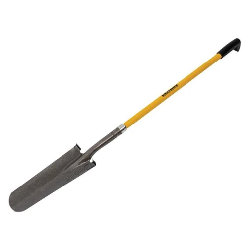 Roughneck Drainage Shovel, Long Handle